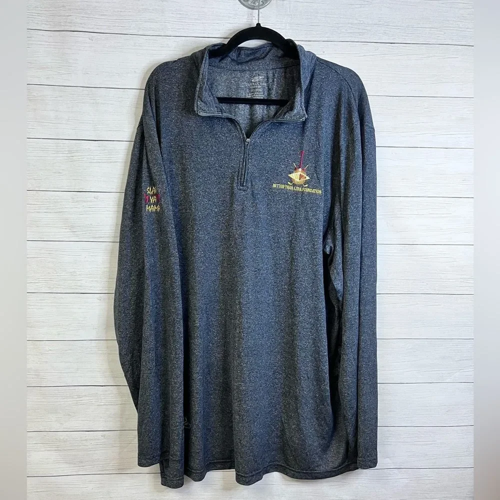 Better Than Ezra Ezra Open Golf Tournament 1/4 Zip Dry Fit Soft Pull Over 3XL 💗